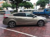 Auto bán Kia Cerato Signature 1.6 AT đời 2017, màu vàng số tự động