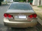 Bán Honda Civic 1.8 AT, số tự động màu vàng cát, đời 2009