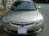 Bán Honda Civic 1.8 AT, số tự động màu vàng cát, đời 2009