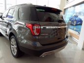 Bán ô tô Ford Explorer Limited năm 2017, màu xám