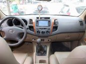 Bán ô tô Toyota Fortuner 2.5G đời 2010, màu đen số sàn