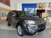 Bán ô tô Ford Explorer Limited năm 2017, màu xám