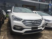 Bán ô tô Hyundai Santa Fe đời 2017, màu trắng