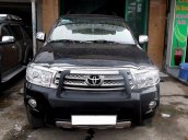 Bán ô tô Toyota Fortuner 2.5G đời 2010, màu đen số sàn