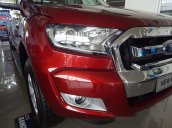 Bán xe Ford Ranger XLT MT đời 2017, màu đỏ, xe nhập