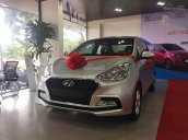 Bán Hyundai Grand i10 đời 2017, màu bạc, giá chỉ 402 triệu