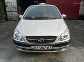 Cần bán Hyundai Getz 1.1 MT đời 2008, màu bạc, xe nhập, giá 180tr