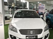 Bán Suzuki Ciaz đời 2018, màu trắng, nhập khẩu - LH 0911935188 499tr