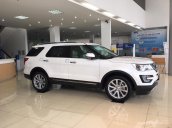 Bán Ford Explorer 2.3L Ecoboost Limited đời 2017, xe bảo hành 3 năm, hỗ trợ trả góp hơn 80%