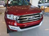 Cần bán Ford Everest Trend 2.2AT năm 2017, màu đỏ, nhập khẩu nguyên chiếc