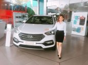 Cần bán Hyundai Santa Fe đời 2017, màu trắng