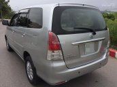 Cần bán Toyota Innova 2.0G đời 2010, màu bạc, giá 390tr