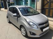 Bán lại xe Chevrolet Spark LTZ đời 2014, màu bạc như mới