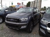 Bán Ford Ranger Wildtrak 3.2 màu đen giao tại Sơn La. Giá chỉ từ 795tr, hỗ trợ trả góp 90% - LH 0965.423.558