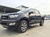 Bán Ford Ranger Wildtrak 3.2 màu đen giao tại Sơn La. Giá chỉ từ 795tr, hỗ trợ trả góp 90% - LH 0965.423.558