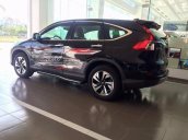 Cần bán Honda CR V 2.4TG đời 2017, màu đen