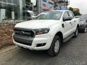 Bán các phiên bản Ford Ranger XLS 2018, hỗ trợ trả góp hơn 80% màu trắng, giao xe ngay