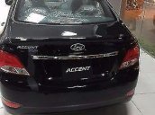 Bán xe Hyundai Accent đời 2017, màu đen 