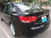 Xe Kia Cerato đời 2009, màu đen đã đi 80000 km, giá 390tr