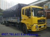 Bán xe Dongfeng Hoàng Huy B170 9.35T thùng 7m5, hỗ trợ trả góp giá tốt