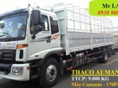 Bán xe Thaco Auman C160 9.3 tấn/ Thaco Auman C160 9 tấn máy Cumin