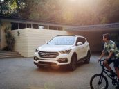 Hyundai Santa Fe xăng 2017, giá bao tốt, vay vốn đến 95%