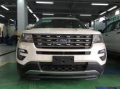 Bán Ford Explorer 2.3L Ecoboost Limited mới 100%, màu trắng nhập khẩu Mỹ, hỗ trợ trả góp 90%