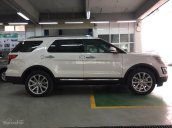 Bán Ford Explorer 2.3L Ecoboost Limited mới 100%, màu trắng nhập khẩu Mỹ, hỗ trợ trả góp 90%