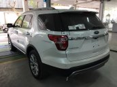 Bán Ford Explorer 2.3L Ecoboost Limited mới 100%, màu trắng nhập khẩu Mỹ, hỗ trợ trả góp 90%