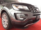 Bán xe sang dành cho gia đình 7 chỗ ngồi, Ford Explorer 2.3L Ecoboost Limited, màu ghi xám, giao xe ngay