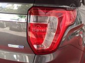 Bán xe sang dành cho gia đình 7 chỗ ngồi, Ford Explorer 2.3L Ecoboost Limited, màu ghi xám, giao xe ngay