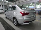 Bán xe Hyundai Grand i10 1.2MT Sedan lắp ráp đời 2018, màu bạc, bản Full option, hỗ trợ trả góp 80%- LH: 0904675566