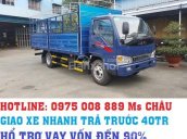 Cần bán JAC HFC 4.9 T (Jac 4.9 tấn/ Jac 4T9/ Jac 4T9) đời 2017, màu bạc trả góp