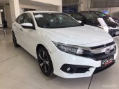 Bán Honda Civic 1.5L VTEC turbo năm 2017, màu trắng, nhập khẩu nguyên chiếc, giá tốt tại Gia Lai