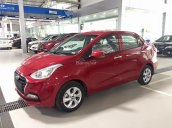 Bán xe Hyundai Grand i10 Sedan CKD số sàn, số tự động 2018, màu đỏ, bản Fulloption, hỗ trợ trả góp 80%- LH: 0904675566