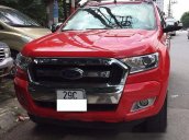 Bán xe Ford Ranger XLT đời 2015, màu đỏ chính chủ