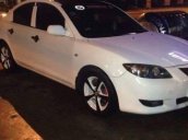 Bán ô tô Mazda 3 đời 2004, màu trắng chính chủ, giá chỉ 295 triệu