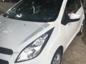 Bán Chevrolet Spark LTZ 1.0L số tự động, full option sản xuất 2015, màu trắng, giá 308tr