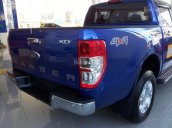 Bán xe Ford Ranger XLT 4x4 MT 2018 màu xanh, hỗ trợ trả góp và giao ngay