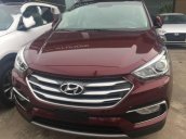 Cần bán xe Hyundai Santa Fe đời 2017, màu đỏ