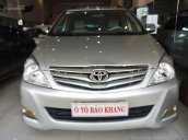 Bán Toyota Innova G đời 2009, màu bạc số sàn, giá 460tr