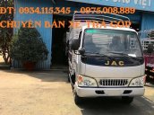 Bán Jac HFC 2T4 đời 2017, màu bạc, trả góp vay vốn đến 90%