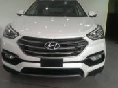 Bán xe Hyundai Santa Fe năm 2017, màu trắng