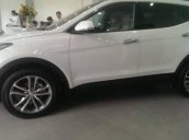 Bán xe Hyundai Santa Fe năm 2017, màu trắng