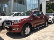 Bán Ford Ranger XLT 2.2MT 2018, màu đỏ mận, giá tốt nhất, hỗ trợ trả góp, LH 0907782222