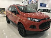 Giao ngay Ford EcoSport Black Edition 2018, màu đỏ sao hỏa, hỗ trợ trả góp, LH 0907782222