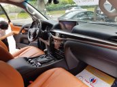Cần bán Lexus LX570 sản xuất 2015, model 2016, màu đen, nội thất nâu