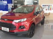 Giao ngay Ford EcoSport Black Edition đời 2018, màu đỏ mận, hỗ trợ trả góp 80%, LH 0907782222