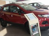 Giao ngay Ford EcoSport Black Edition đời 2018, màu đỏ mận, hỗ trợ trả góp 80%, LH 0907782222