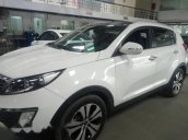 Bán gấp Kia Sportage 2.0AT đời 2013, màu trắng, xe nhập